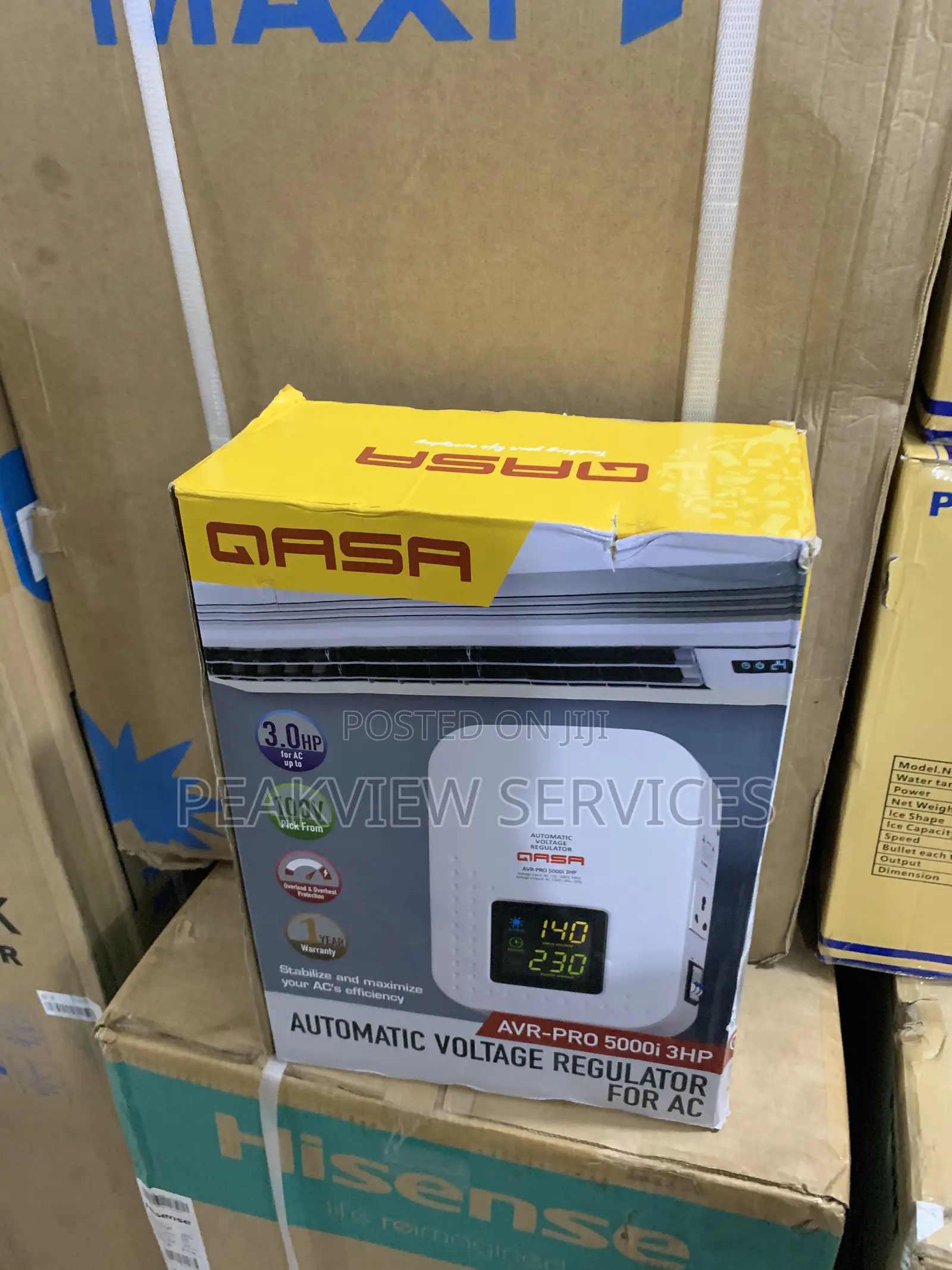 Qasa 5000w Stabilizer Voltage With Zero Guesswork