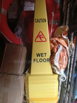 Wet Floor Cone Caution