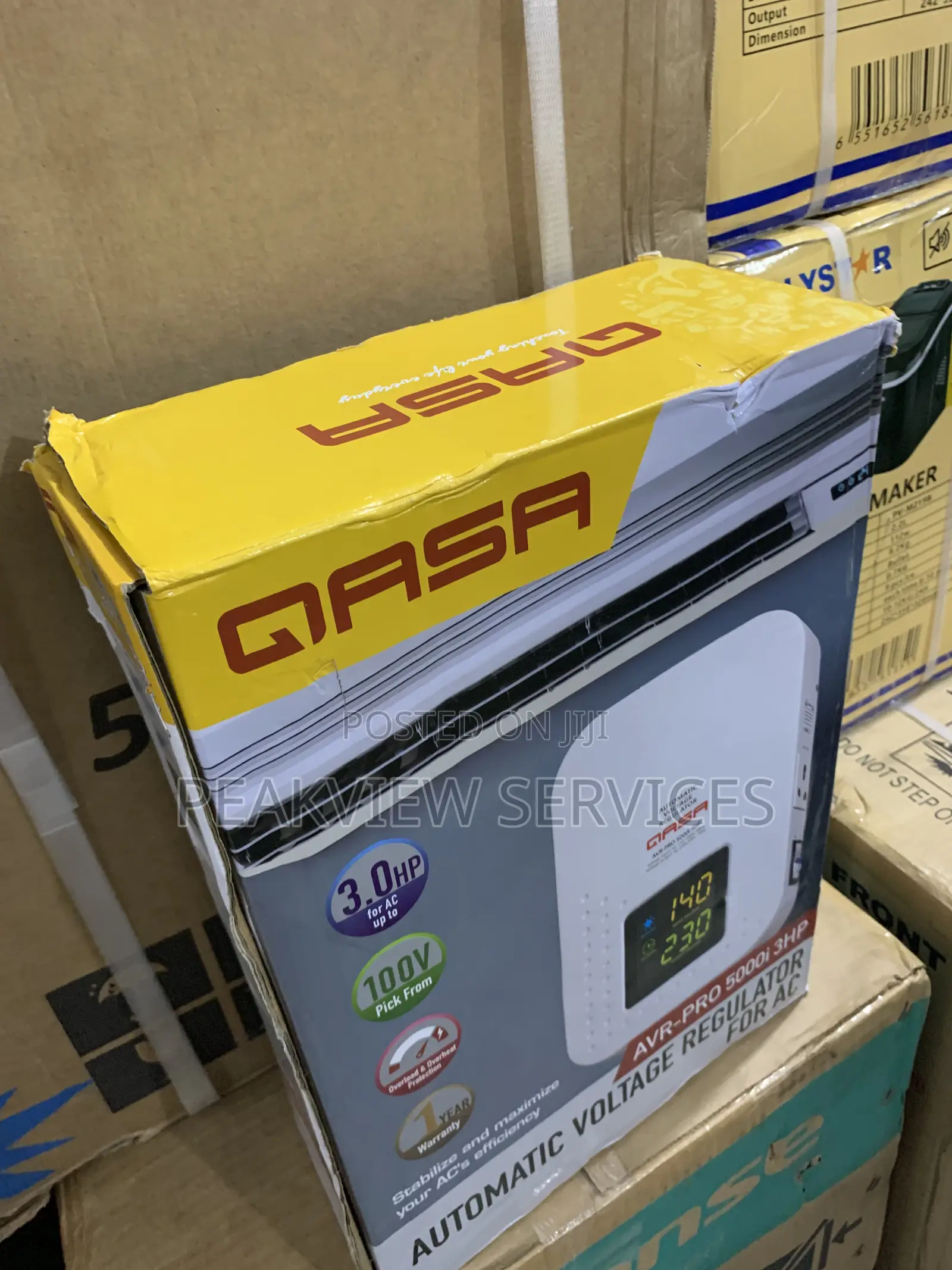Qasa Safemount 5000w Stabilizer