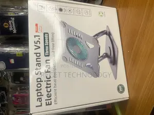 Rotating Laptop Stand With Cooling Fan