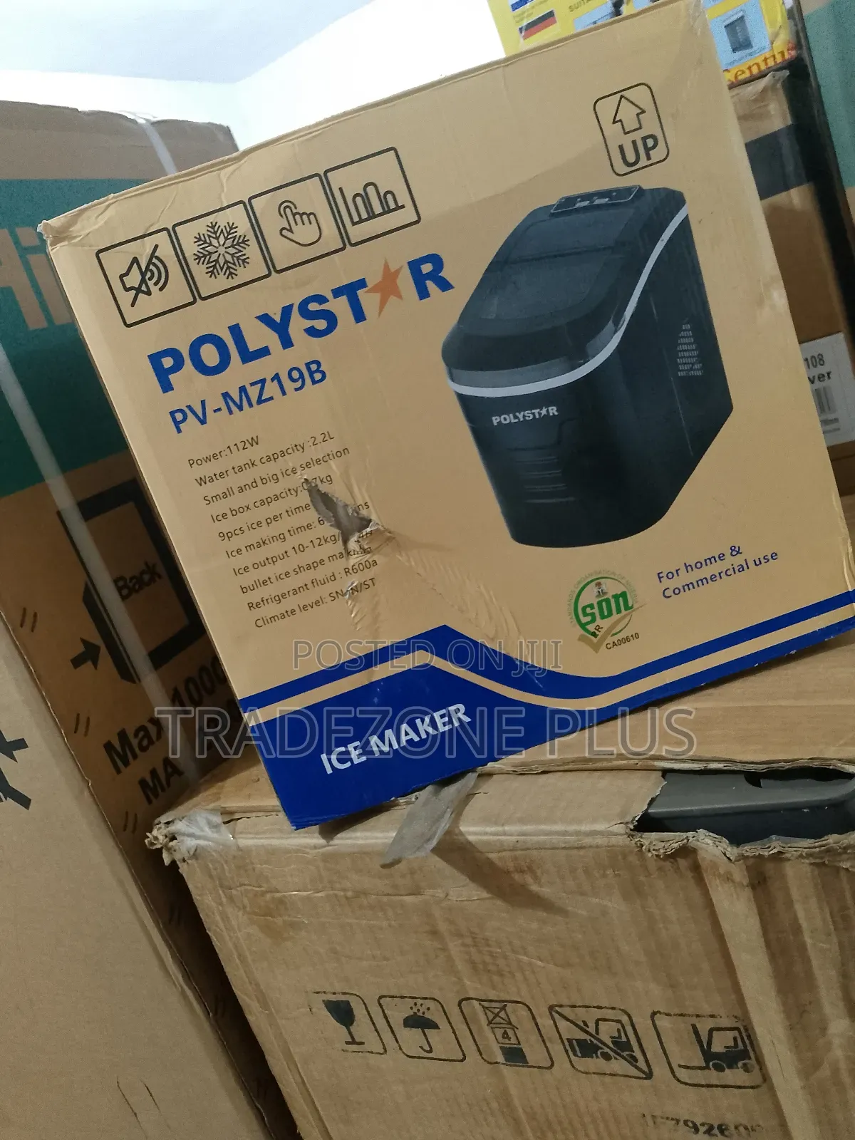 Table Top Polystar Ice Maker Available