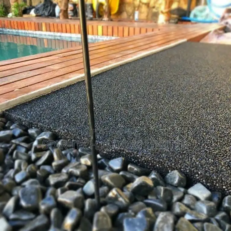 Epoxy Natural Stone Floor