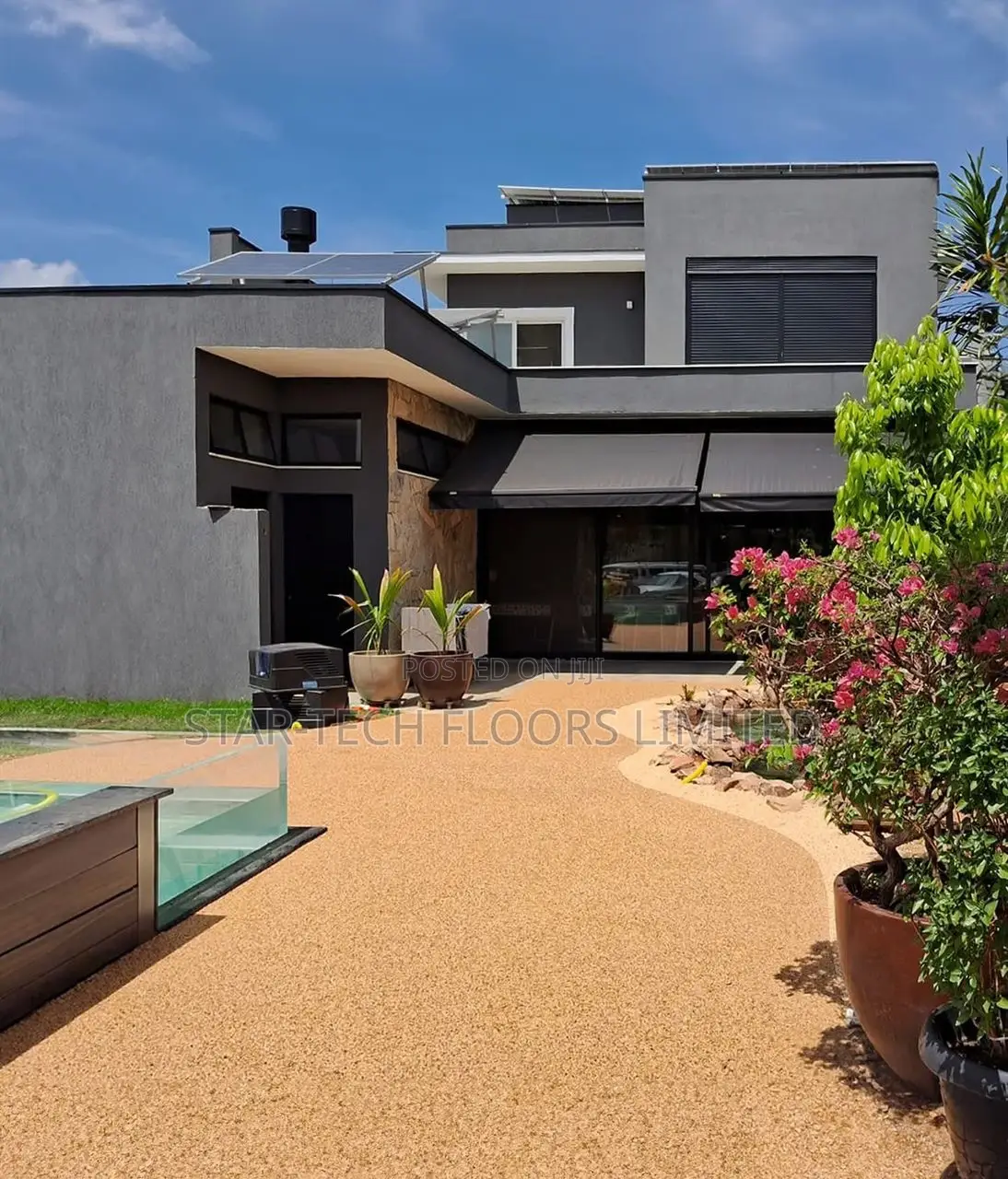 Epoxy Natural Stone Floor