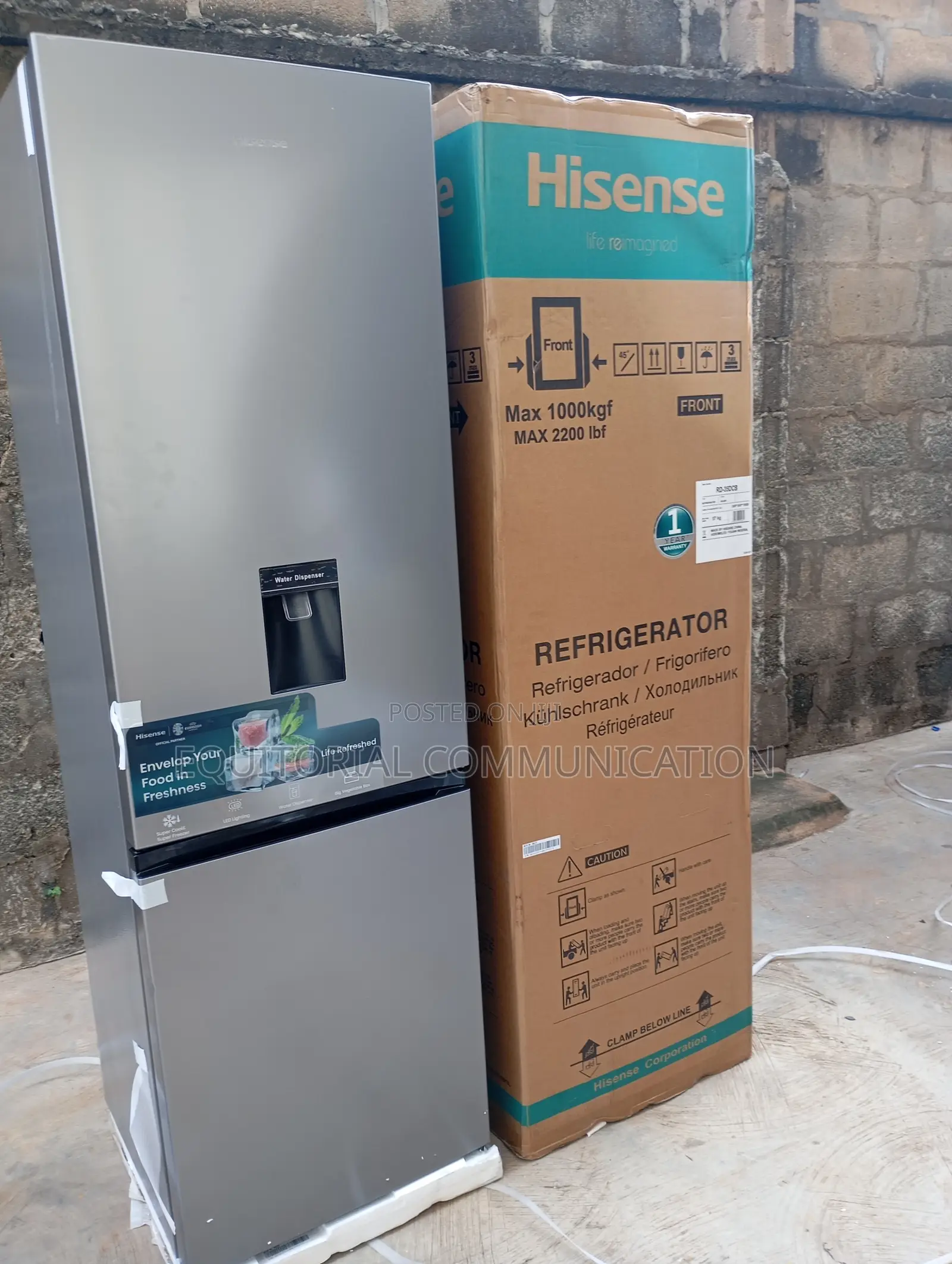 Hisense 35dcb-Rd 264l Refrigerator – Low Noise Operation