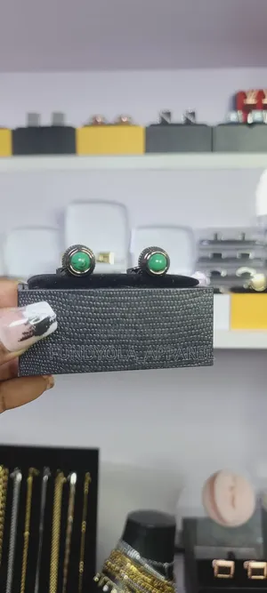 Green Mix Cufflinks