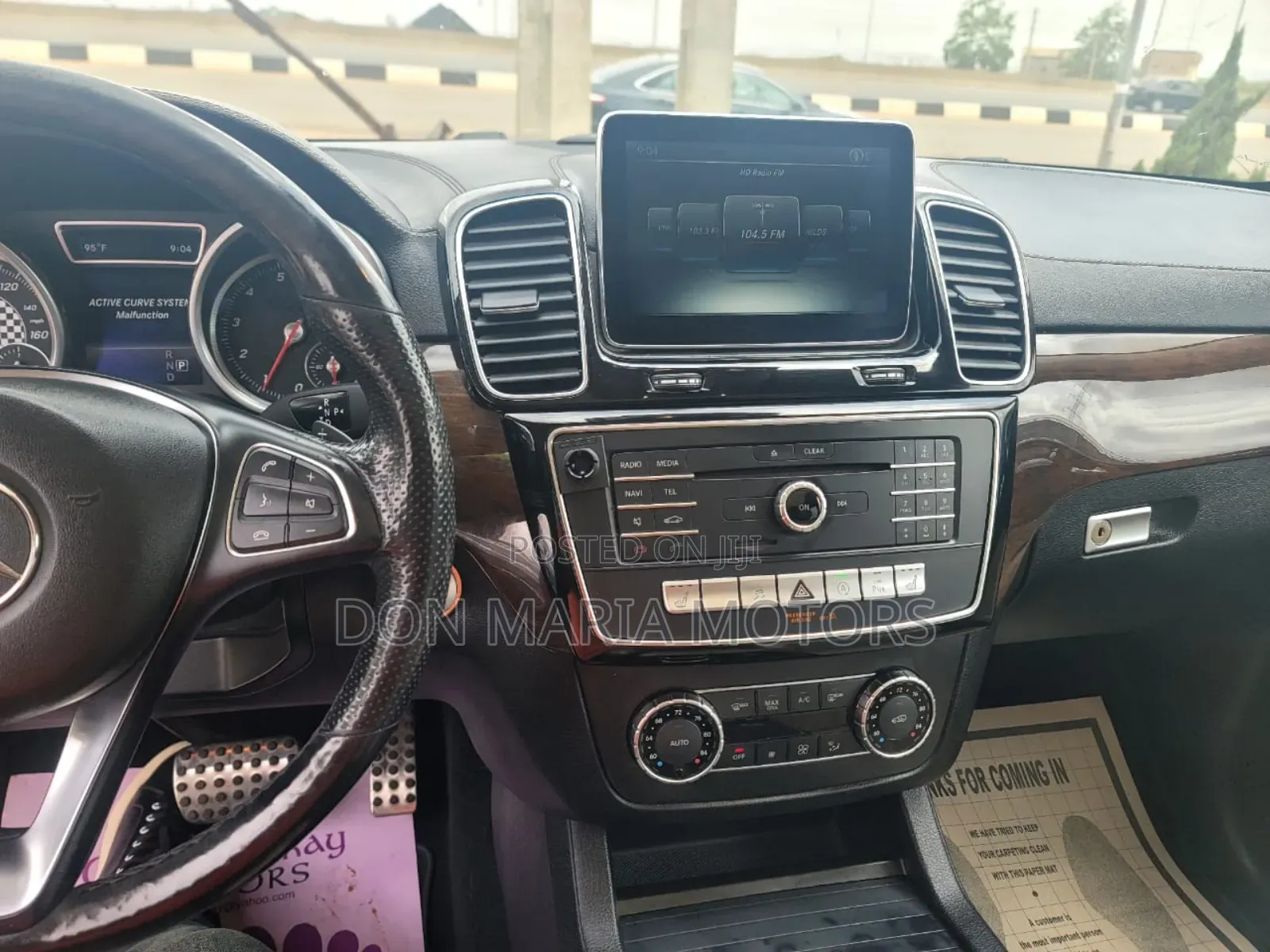 Mercedes-Benz GLE-Class 2016 Blue