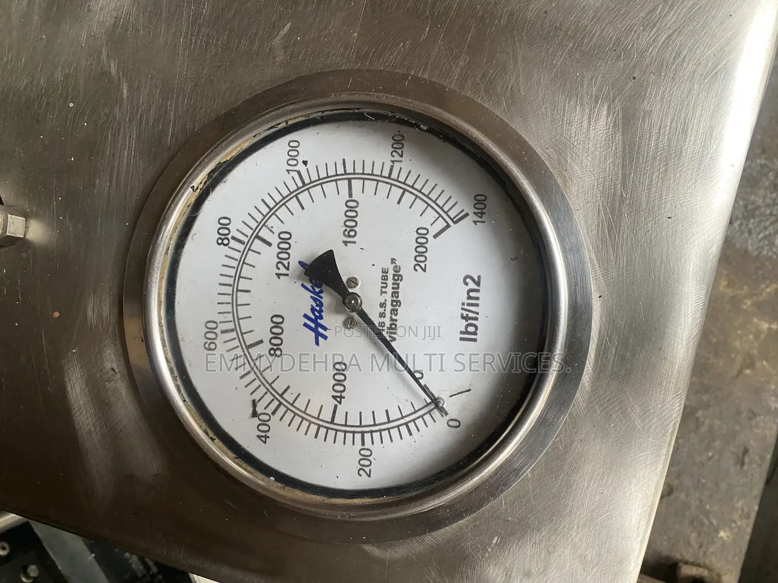 Hydrostatic Test Pump (Haskel)
