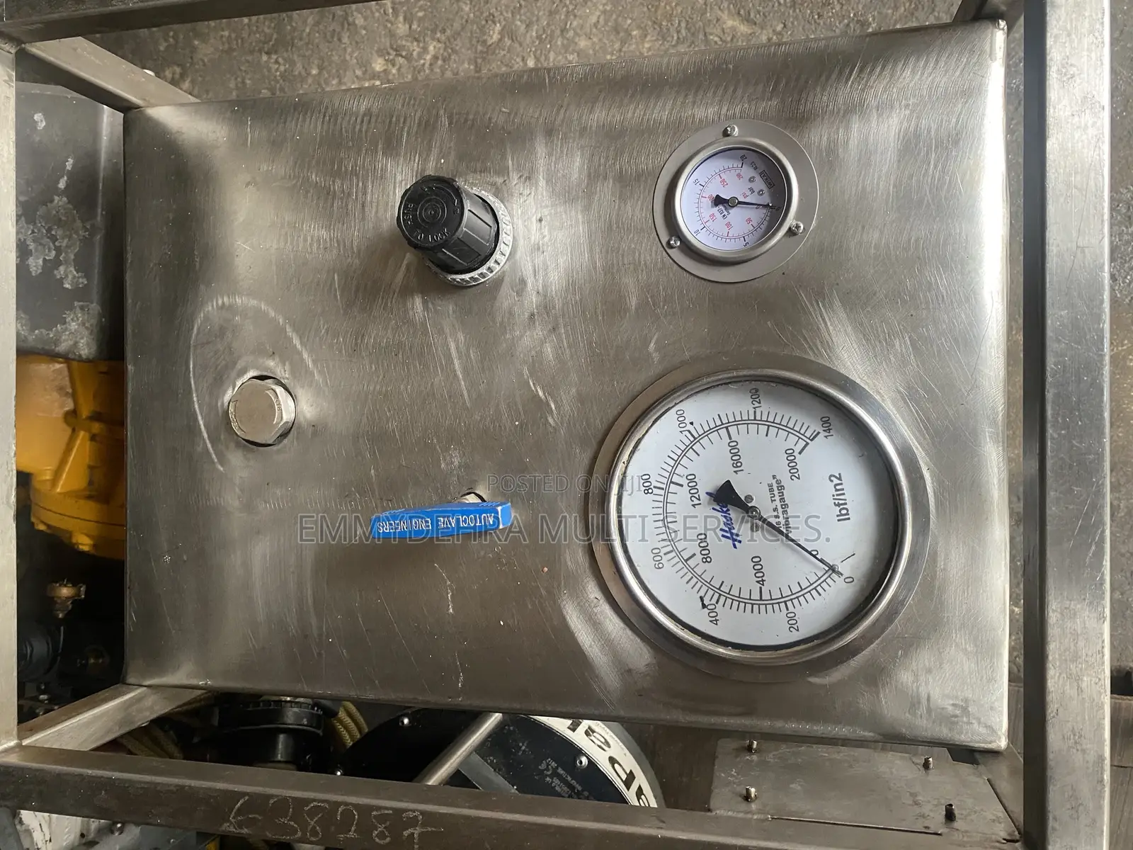 Hydrostatic Test Pump (Haskel)