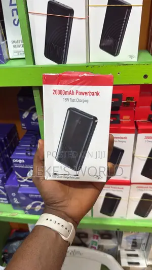Photo - Itel 20000mah Power Bank