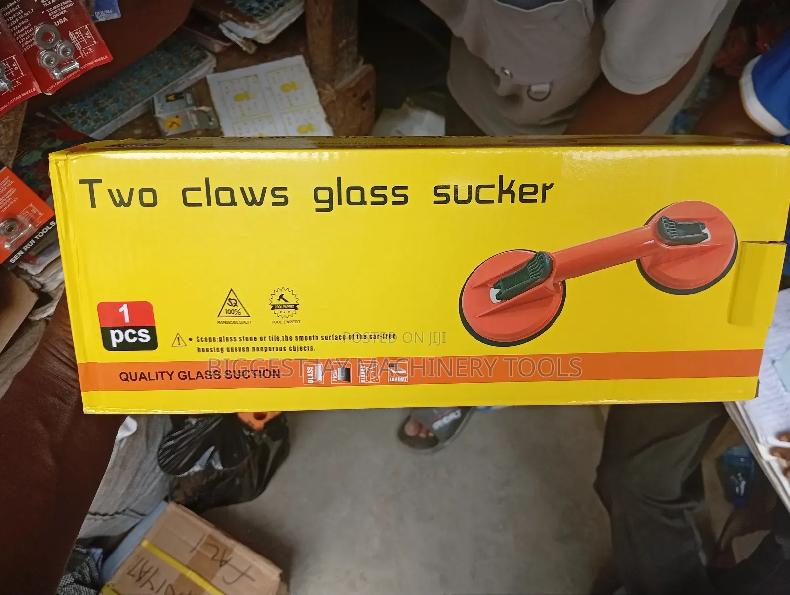 Glass Sucker 2 Claws