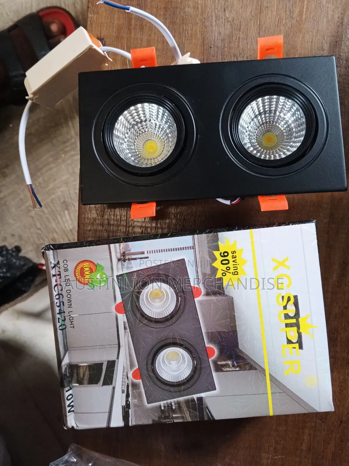 Double Recess Light Fitting