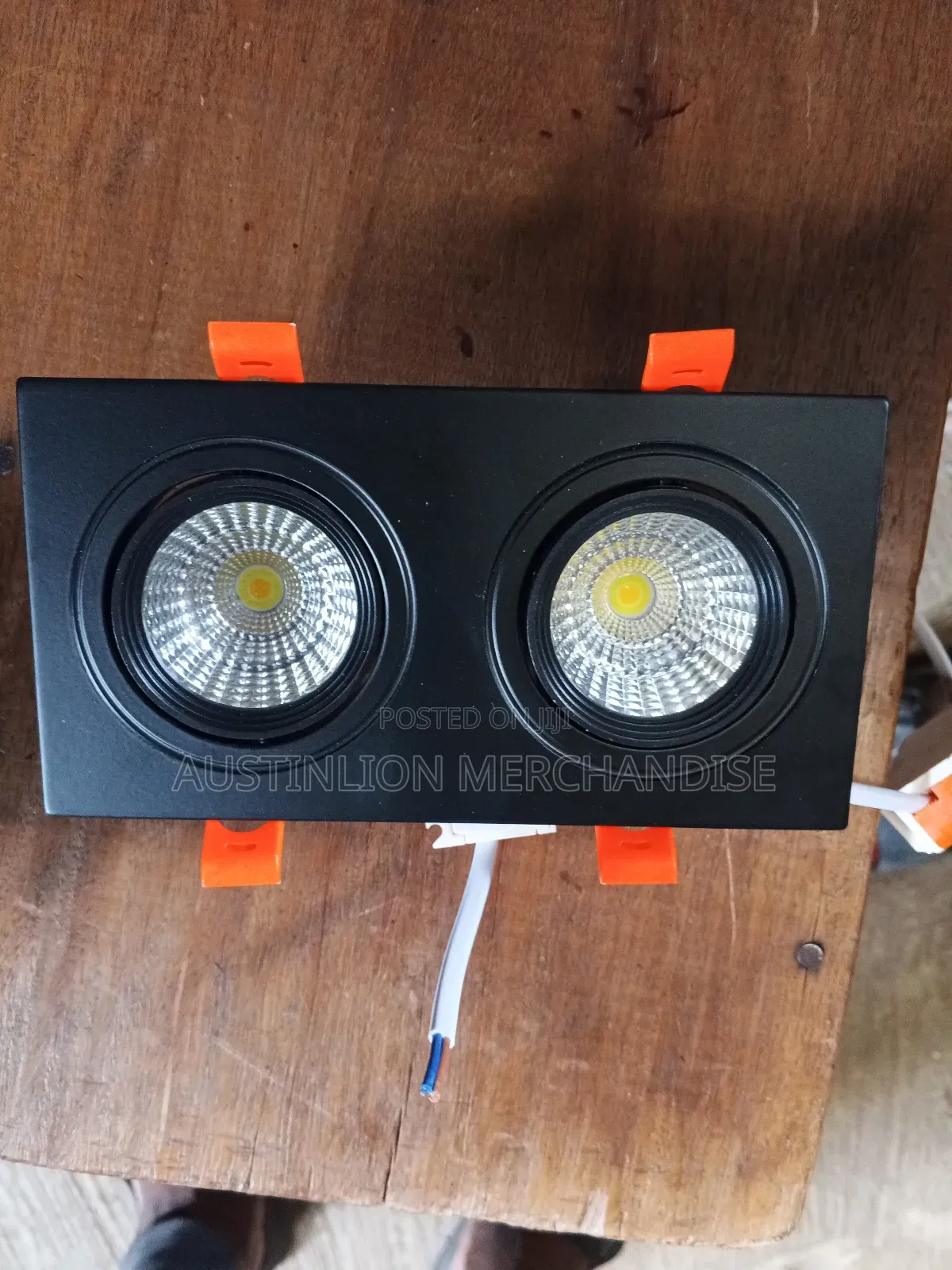 Double Recess Light Fitting