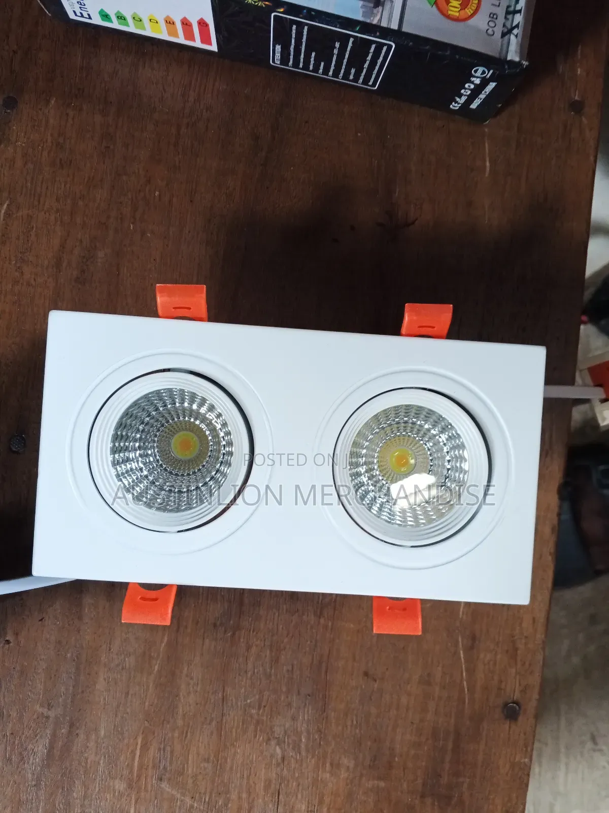 Double Recess Light Fitting