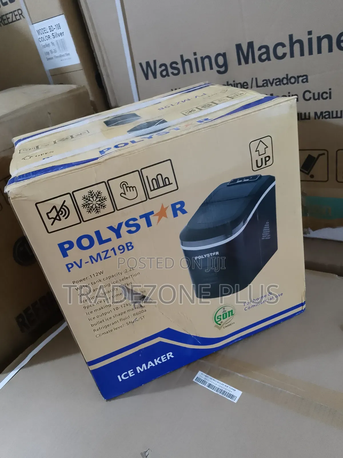 Luxurious Polystar 2.2l Ice Cube Machine