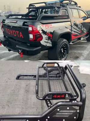 Bootcover Roller With Iron Spoiler Rugged for Hilux 2024