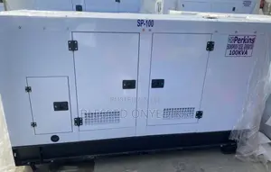 Original England 100kva Perkins Soundproof Generator