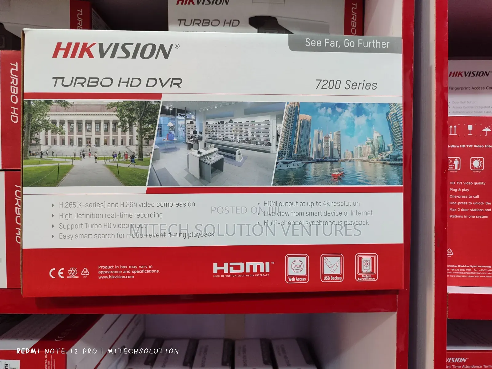 Hikvision Turbo Hd DVR 8 Channels 2mp