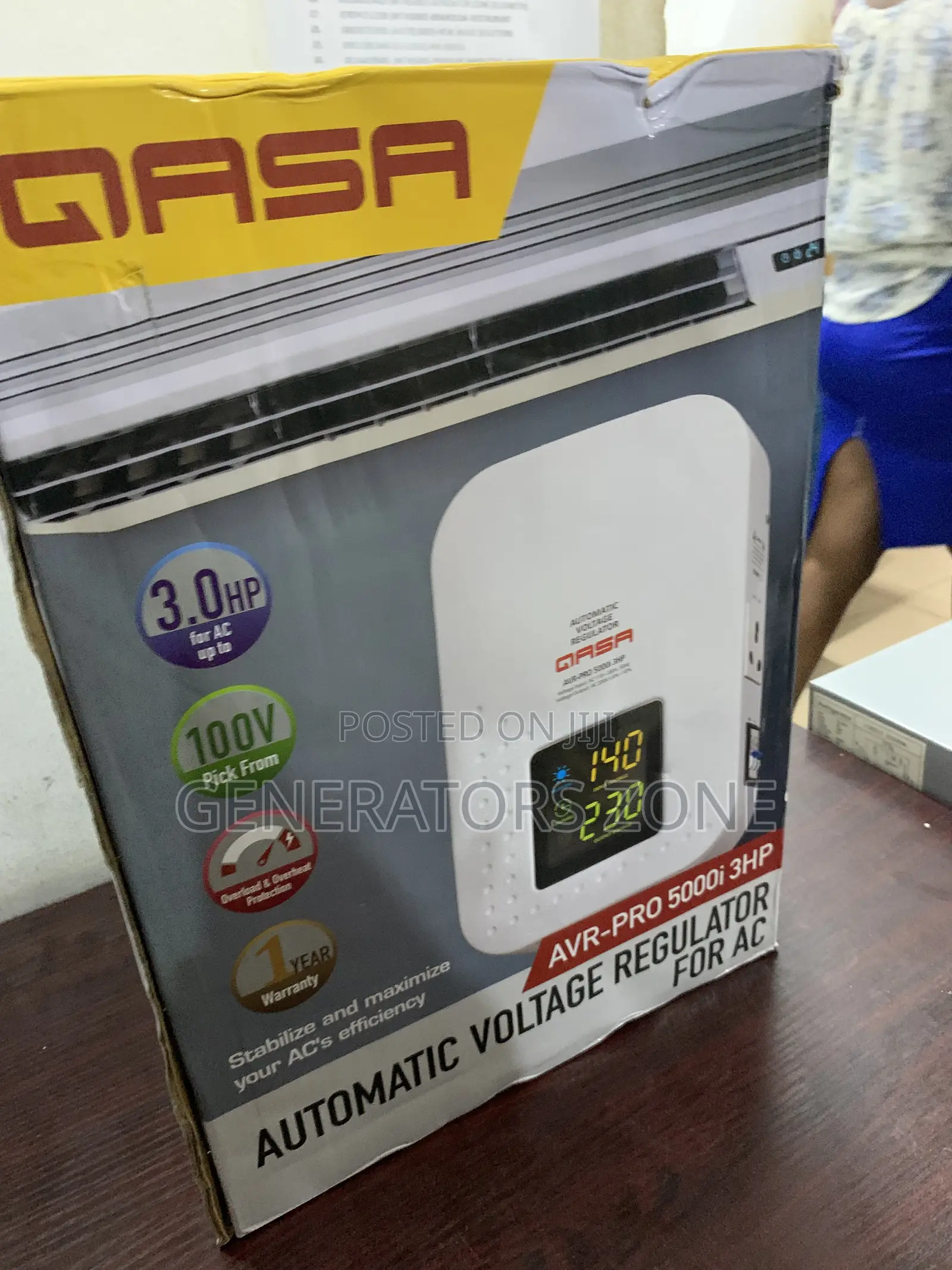 Protect Sensitive Electronics With Qasa 5000w Stabilizer