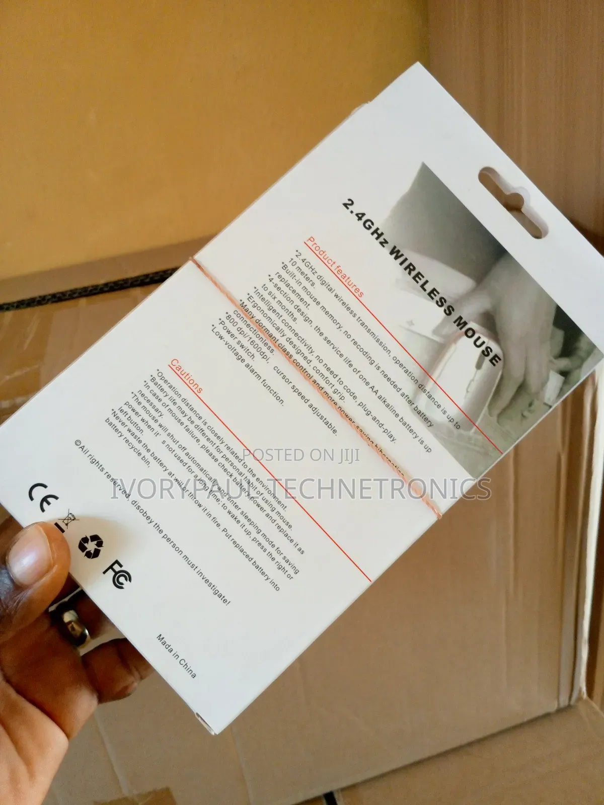 Hp 2.4ghz Wireless Optical Mouse