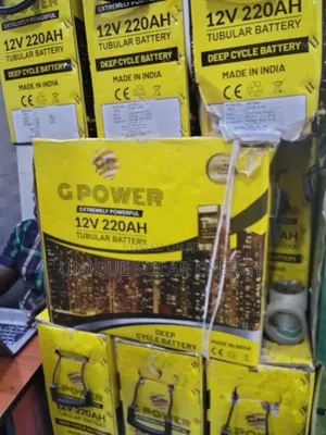220ah G Power Tubular Battery