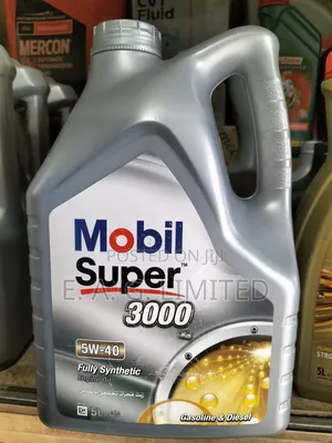 Mobil Super 3000 X1 5w-40 Fully Synthetic Engine Oil, 5liter