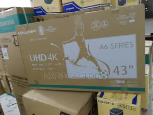 Premium-Edge Android Frameless Hisense Tv - Display - 43"