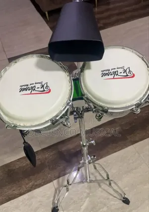 Small Portable Conga and Stand Complete Set