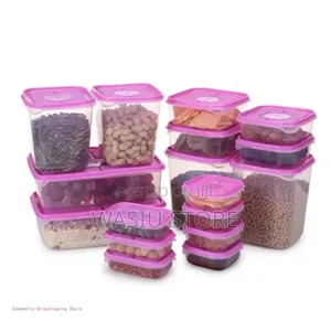 17 Stackable Kitchen Storage Container With 17 Lids Airtight