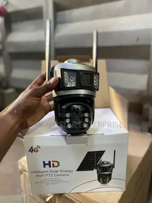 CCTV Solar Camera Double Lens With Voice Record