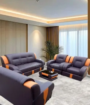 Quality Couch of 7 Seaters Sofa Chairs and Table. Pbrll09