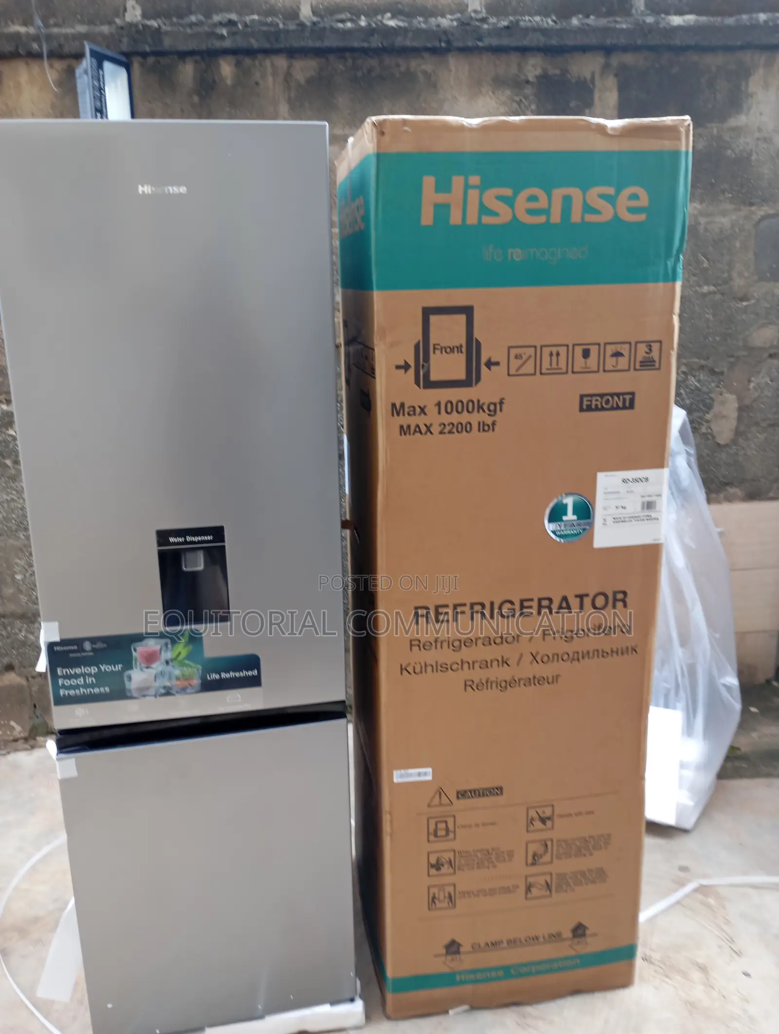 Chic and Functional – Hisense 35dcb-Rd Refrigerator