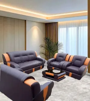 Quality Couch of 7 Seaters Sofa Chairs and Table. Pbll14