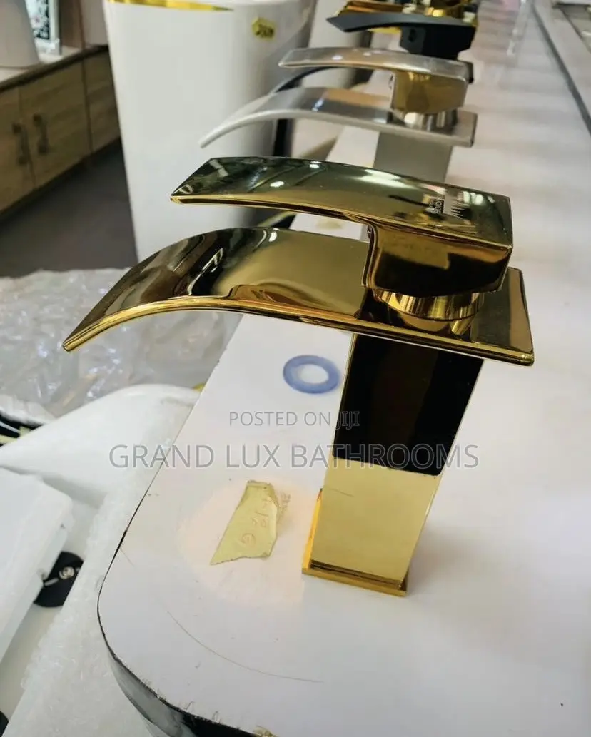Gold Basin Mixer