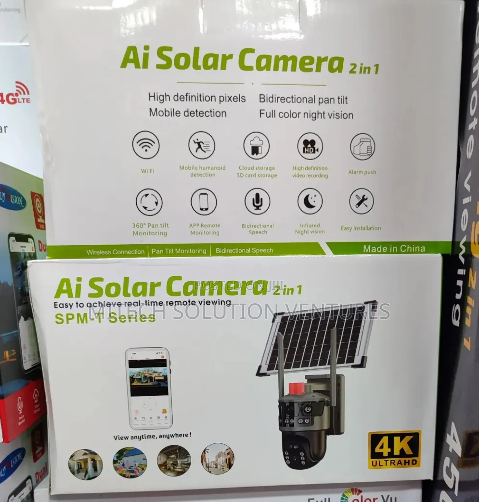 Ai Solar Camera 2 in 1
