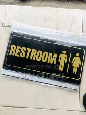 Restroom Sign