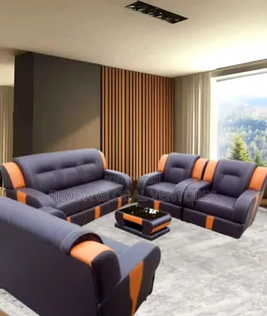 Quality Couch of 7 Seaters Sofa Chairs and Table. Pbll16