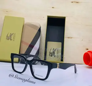 Burberry Unisex Square Optical Frame Glasses