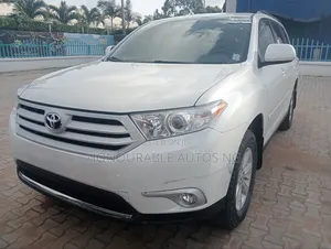 Toyota Highlander Limited 2012 White