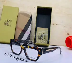 Burberry Unisex Square Optical Frame Glasses