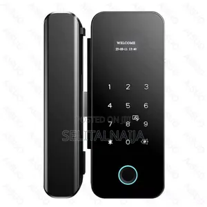 Photo - Smart Glass Door Lock for Shop/ Office Durable Metal