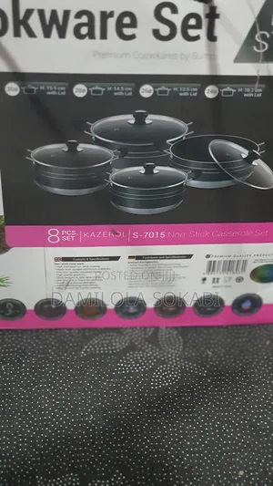 4 Set Bigsize Non Stick Pot 30cm/28cm/26cm/24cm