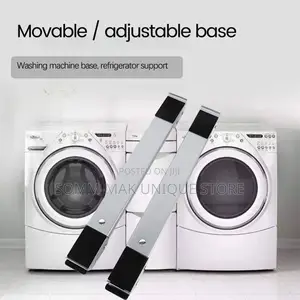 2pcs/Set Washing Machine Stand Movable Adjustable