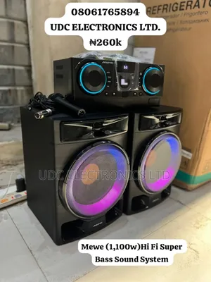 Mewe Super Bass Mini Hifi Sound System