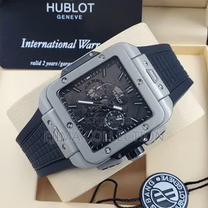 High Quality Hublot Rubber Strap ,Transparent Back