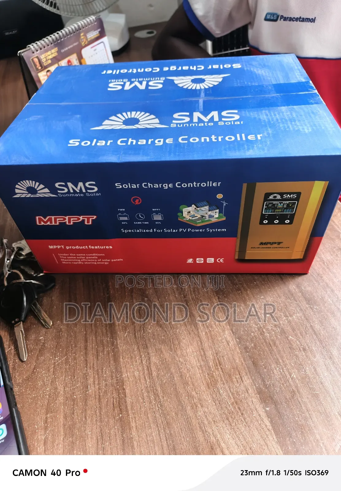 60ah 24v SMS Solar Charging Controller Available