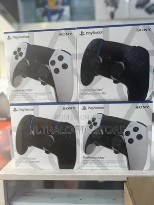 Photo - New Sony Playstation 5 Black Dual Sense Edge Controller