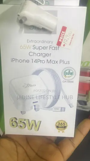 65watts Superfast iPhone Charger
