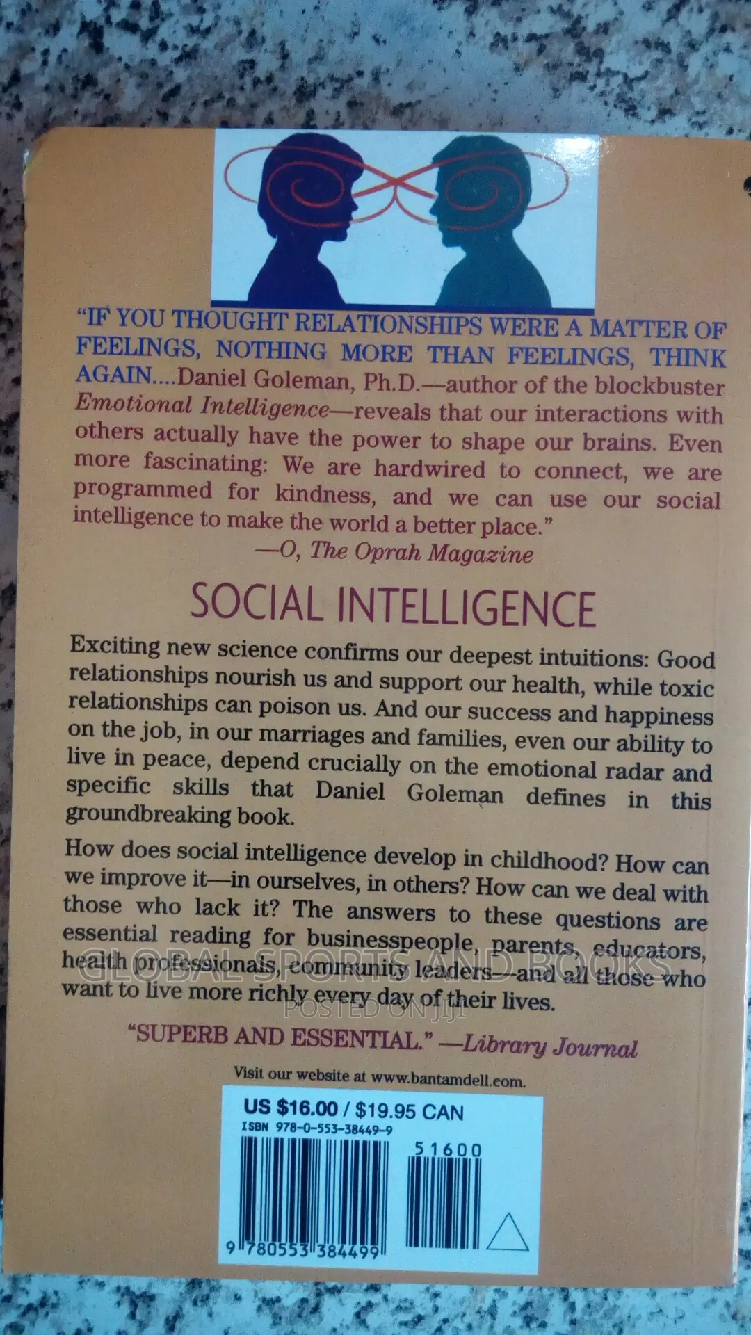 Social Intelligence By Daniel Goleman