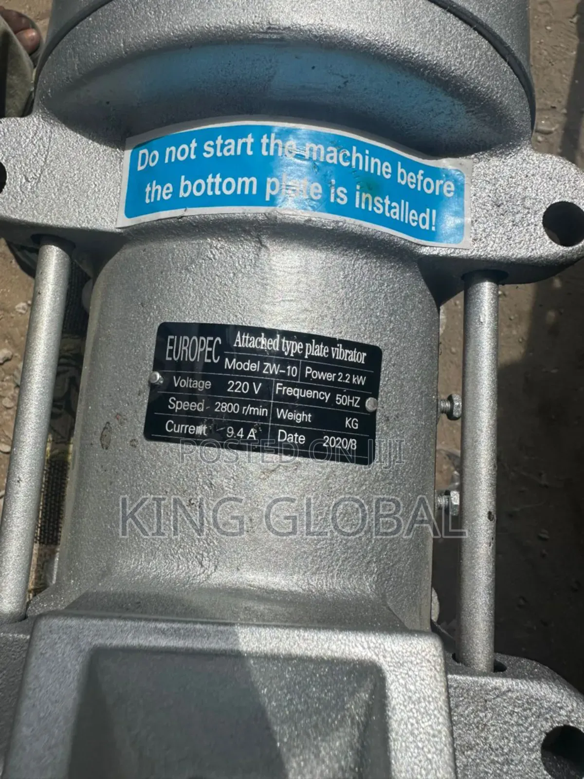 High Quality Vibrator Motor 3hp (220v )
