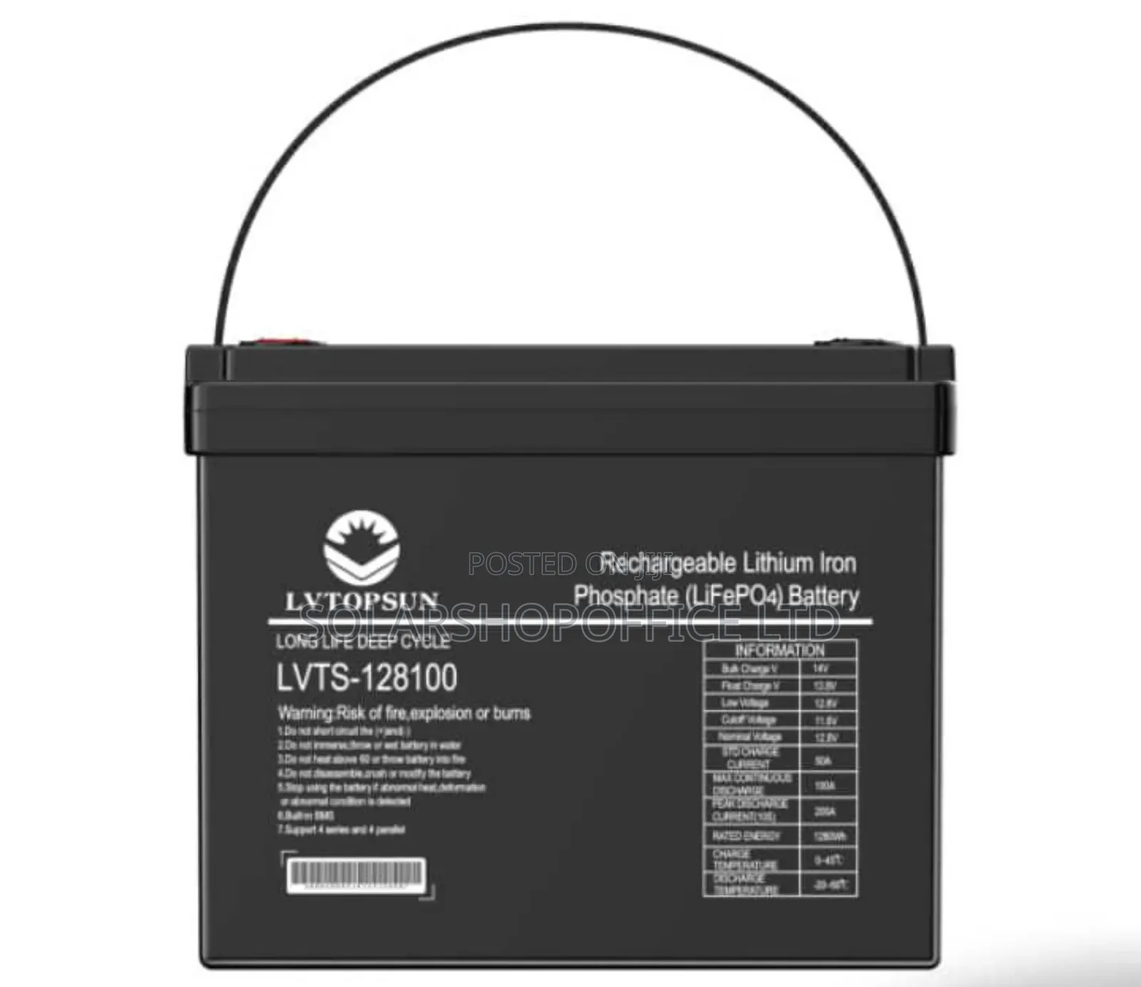 1.280kwh Lithium-Ion Battery
